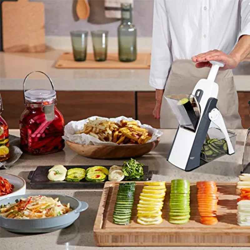 🥗 Vegetable And Potato Cutter 8 In 1 Vegetable Slicer - Livine Store