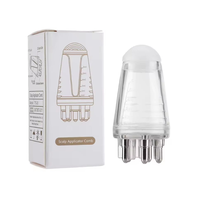 2-in-1 Scalp Root Hair Oil Applicator Comb | Hair Growth & Scalp Care Massage Tool - Livine Store