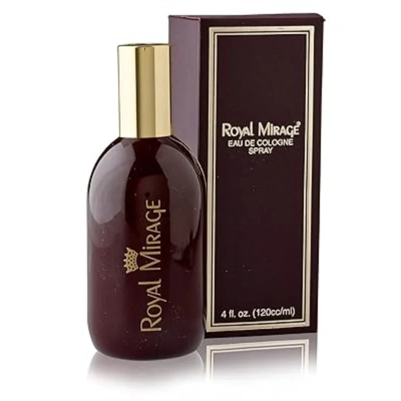 Royal Mirage Eau De Cologne Spray 120ml | Refreshing Long-Lasting Unisex Perfume - Livine Store