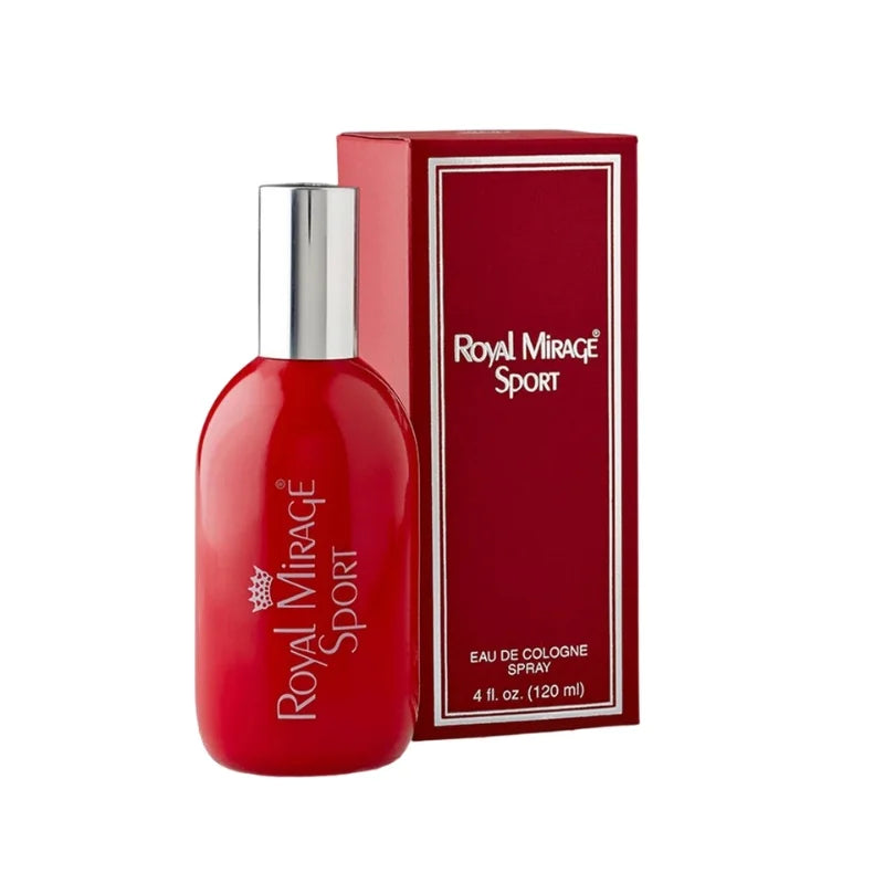 Royal Mirage Sport Eau De Cologne 120ml | Long-Lasting Refreshing Unisex Perfume - Livine Store