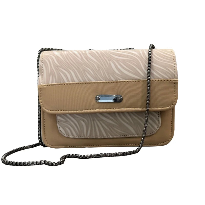 Luxury Women’s Shoulder Bag in Beige Faux Leather for Casual, Work, and Formal Use - Livine Store