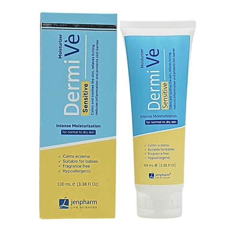 DermiVe Sensitive Moisturizing Lotion 100ml - Livine Store