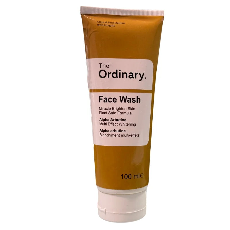 Ordinary Face Wash with Alpha Arbutin | Hydrating Cleanser for All Skin Types (100ml) - Livine Store