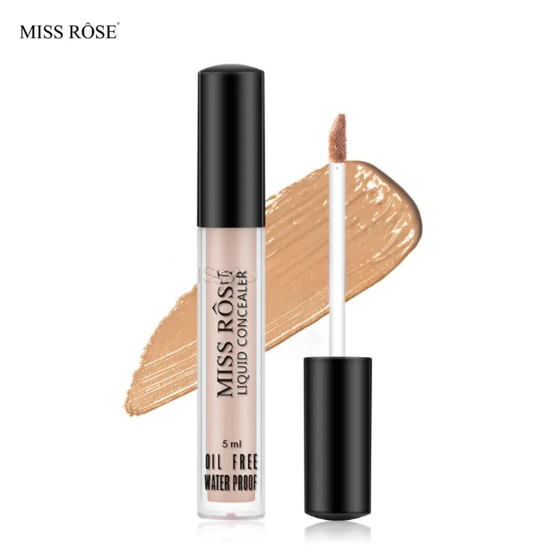 MISS ROSE Liquid Concealer | Ivory 6 | Waterproof High-Coverage Formula (5ml) - Livine Store