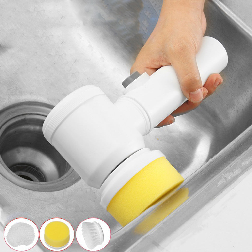 5 In 1 Multifunctional electrically driven Household Magic Brush - Livine Store