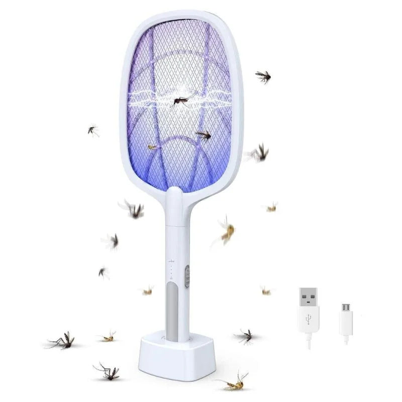 Nova USB Rechargeable Mosquito Racket | ME-903 Model | | Electric Insect Killer Swatter |  For Indoor & Outdoor Use - Livine Store