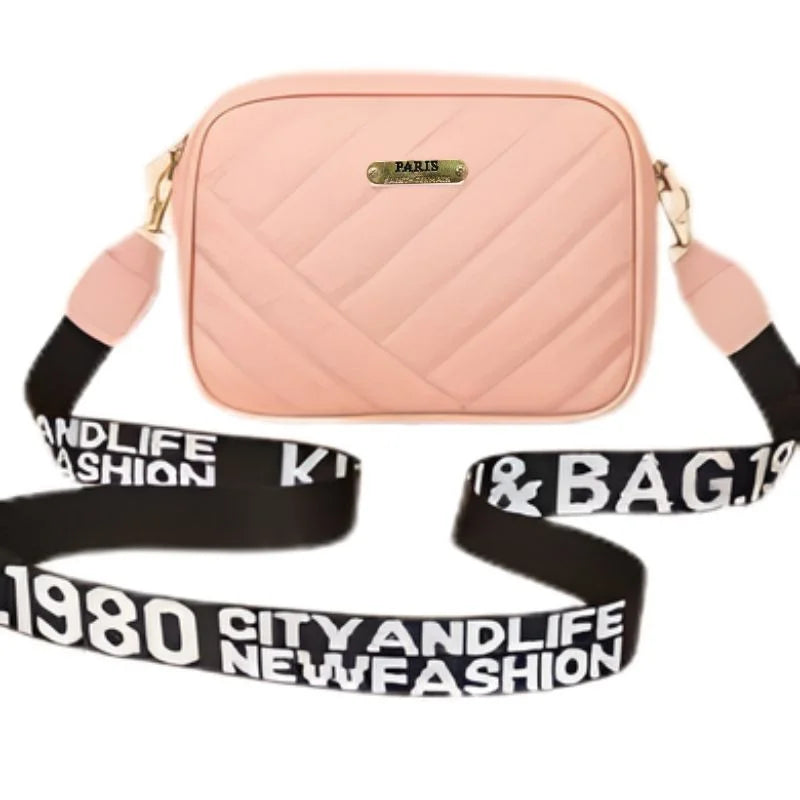 Pink Leather Handbag for Girls & Women | Stylish Shoulder & Crossbody Bag | Daily Use & Gift - Livine Store