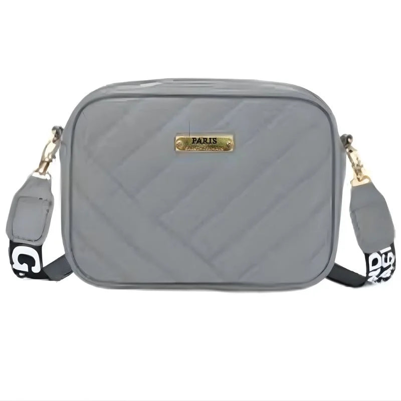 Gray Leather Handbag for Girls & Women | Stylish Shoulder & Crossbody Bag | Daily Use & Gift - Livine Store