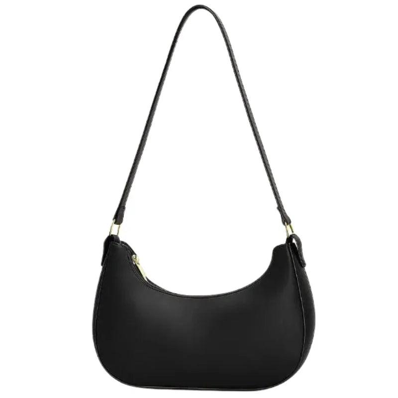Black Luxury Fashion Hand Bag for Girls & Ladies | Stylish Shoulder & Crossbody Bag | Long Strap - Livine Store