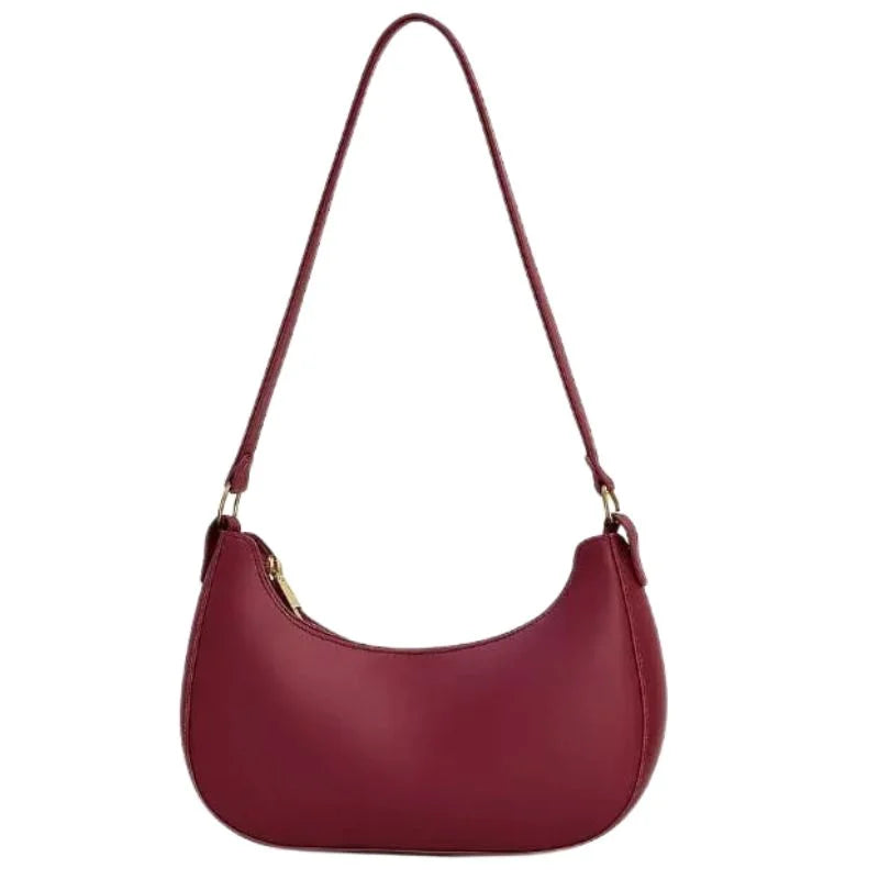 Maroon  Luxury Fashion Hand Bag for Girls & Ladies | Stylish Shoulder & Crossbody Bag | Long Strap - Livine Store