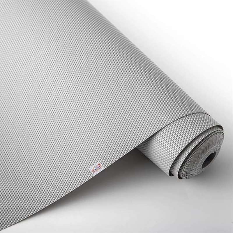 Anti-Slip Fridge & Shelf Mat | Waterproof Washable Liner for Kitchen Drawers Cabinets | Light Grey - Livine Store