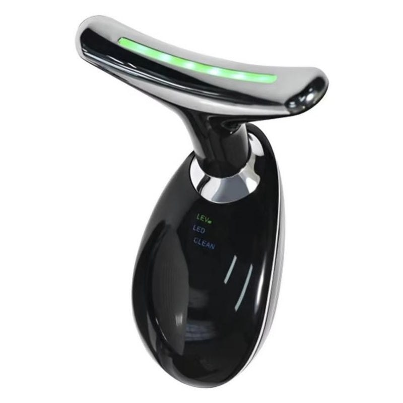 3-in-1 Rechargeable Face & Neck Massager | Red Light Therapy & Microcurrent Anti-Wrinkle Device - Livine Store