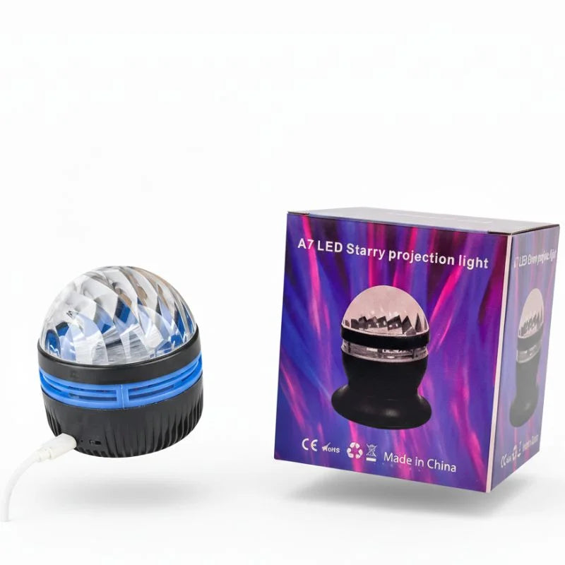 A7 LED Starry Projection Light with Remote Control | USB Galaxy Night Lamp - Livine Store