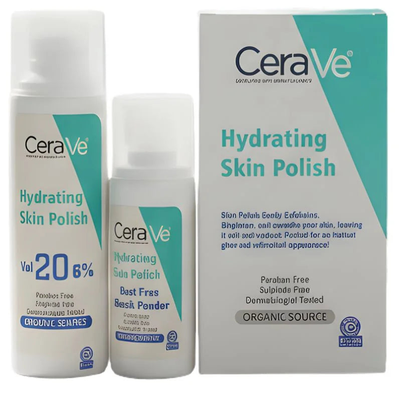 CeraVe Hydrating Skin Polish | Gentle Exfoliating & Moisturizing Face Scrub - Livine Store