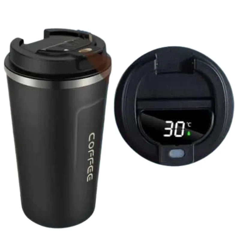 Smart Temperature Coffee Mug | 17oz Insulated Stainless Steel Travel Mug with Leakproof Lid - Livine Store