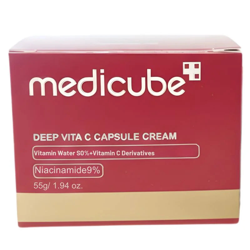 Medicube Deep Vita C Capsule Cream | Brightening Vitamin C Moisturizer - Livine Store