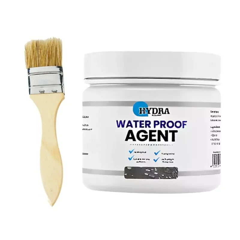 Hydra Waterproof Agent | Instant Water Tight Sealing Solution for Wall & Floor | With Brush | 250g - Livine Store