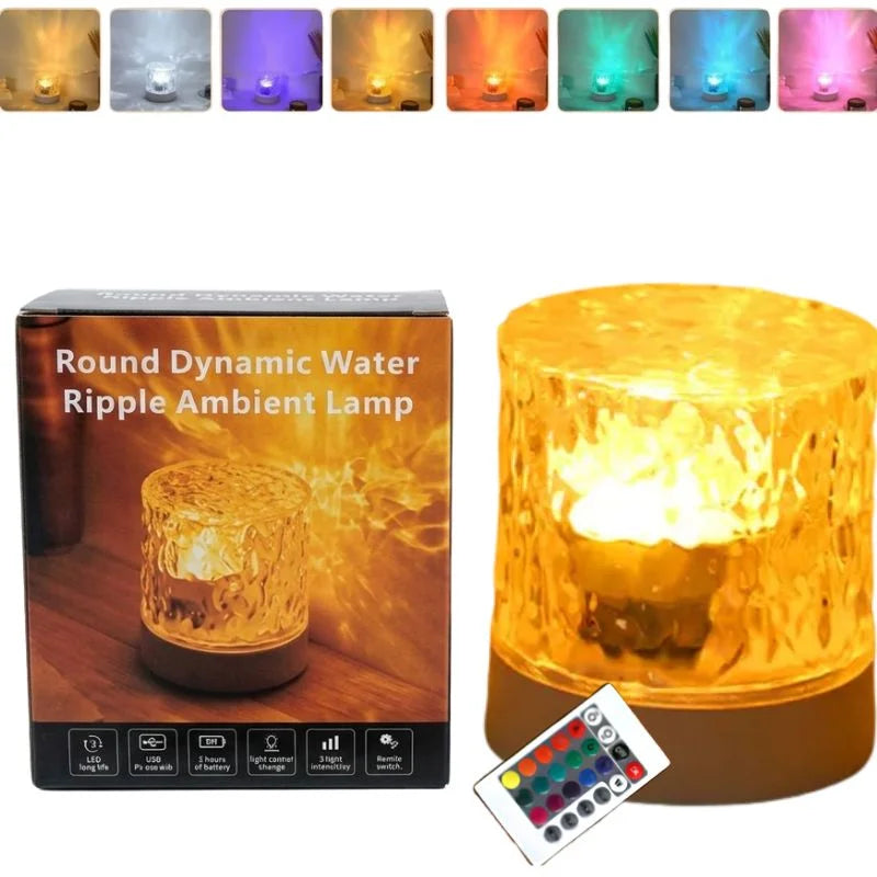 RGB Ocean Wave Projector Light  with Remote Control