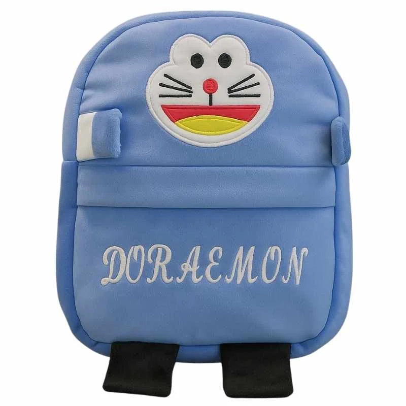 Cute Plush Doraemon Character Backpack | Stuffed School Bag & Gift for Kids - Livine Store