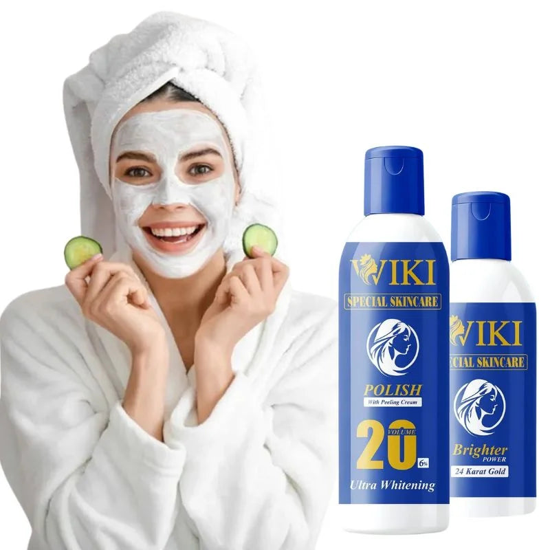 Wiki Exfoliating Skin Polish | Natural Glow & Soft Skin Formula - Livine Store