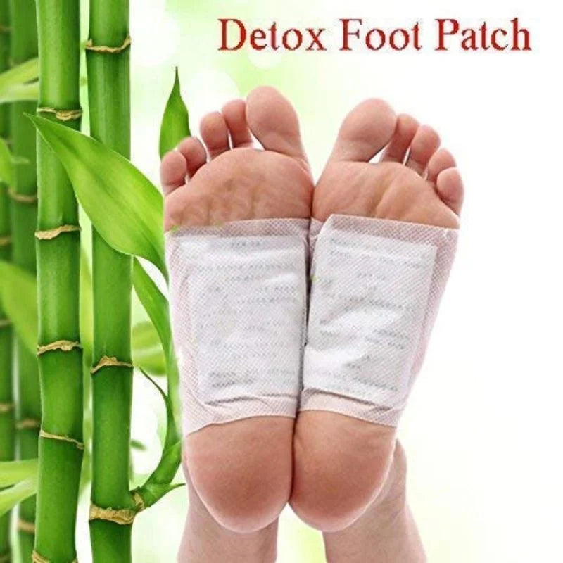 Natural Cleansing Foot Patches for Stress Relief