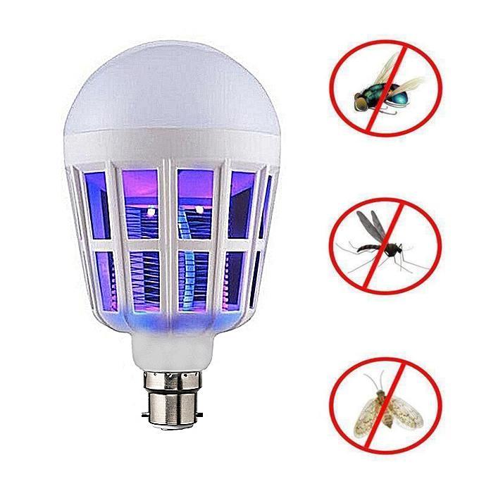 2-in-1 LED Mosquito Killer Bulb | 15W Insect Zapper Light | Silent, Odorless, Energy Saving - Livine Store