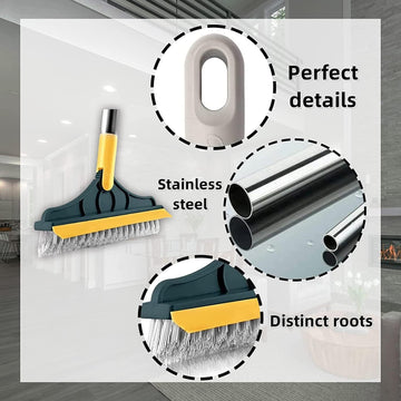 Multi-Functional 360° 2in1 Wiper Brush & Mop - Livine Store