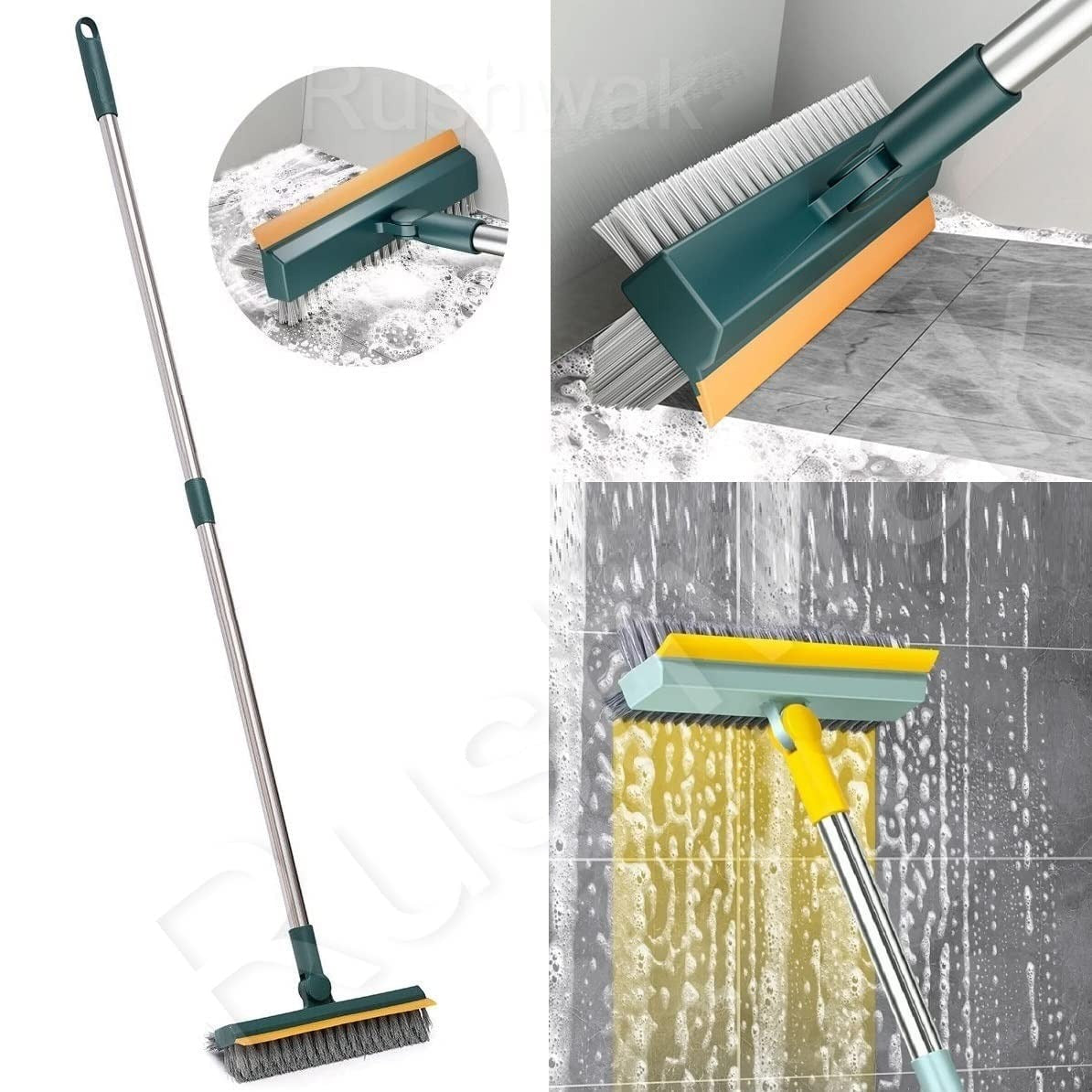 Multi-Functional 360° 2in1 Wiper Brush & Mop - Livine Store