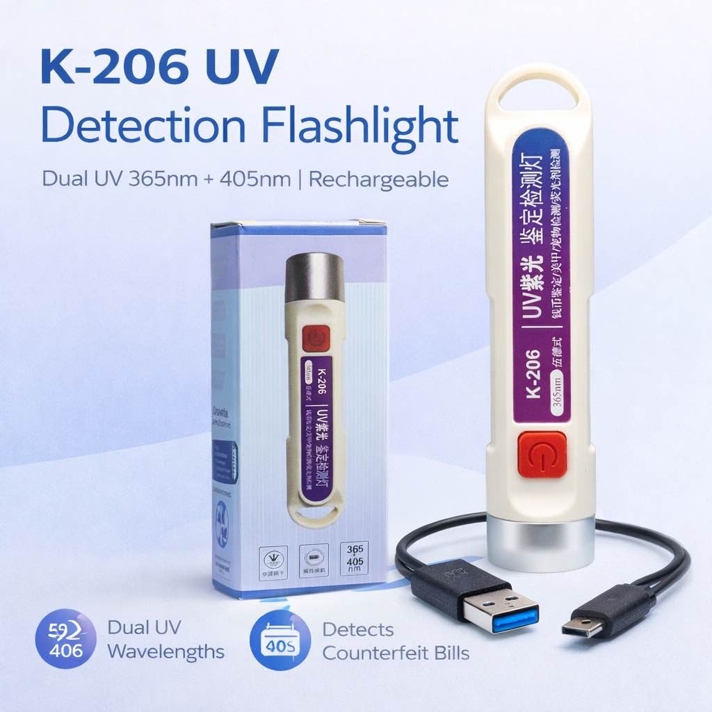 Handheld LED Money Detector, Currency Detector